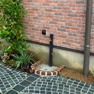 オシャレな立水栓